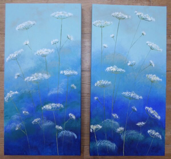 Cow Parsley Diptych - Image 3